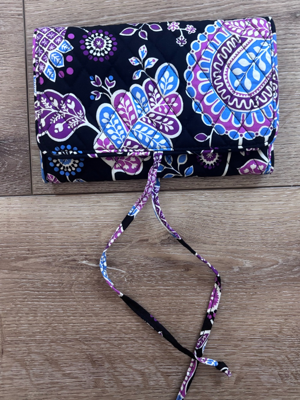 Vera Bradley Quilted Jewelry Travel Organizer